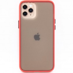 iPhone 12 Mini Matte Translucent Case Red 