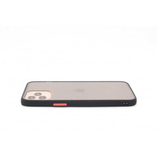 iPhone 11 Pro MAX Matte Translucent Case Black 