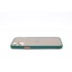 iPhone 12 mini Matte Translucent Case Dark Green