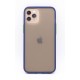 Matte Poly- Chromatic Translucent iPhone 12 Pro Case - Navy Blue