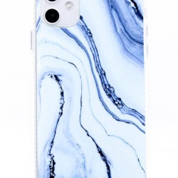 Marble Design Geometric Cover (Marble Blue) iPhone 12 Pro 
