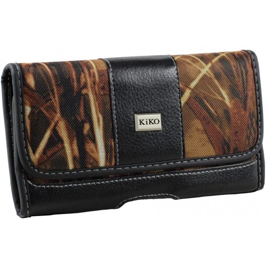 Extended Horizontal Deluxe Camouflage Belt Clip Pouch Curve Large 21